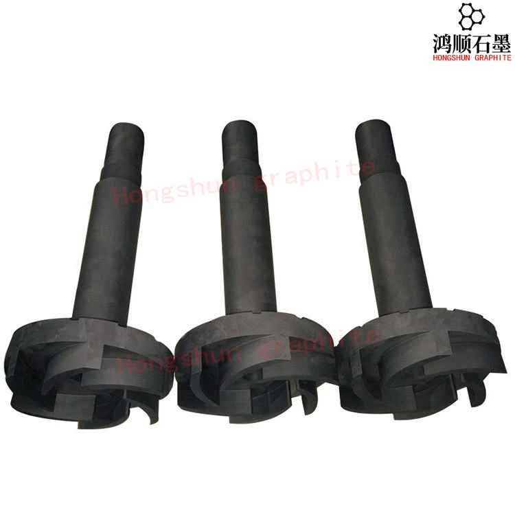 Liquid Stirring Graphite Rotor